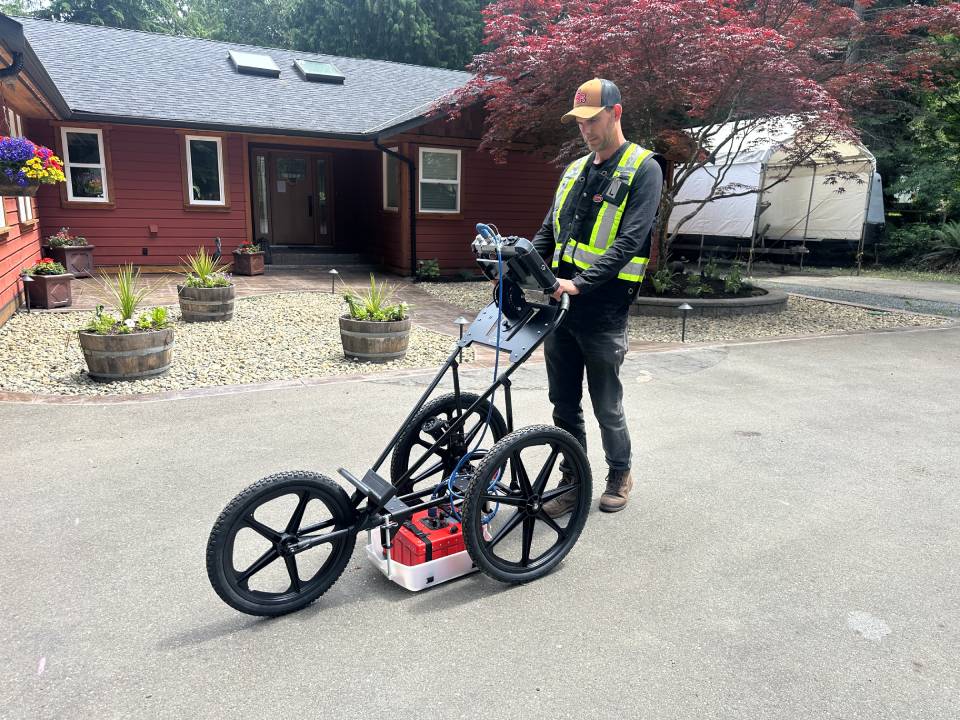 GPR utility locating